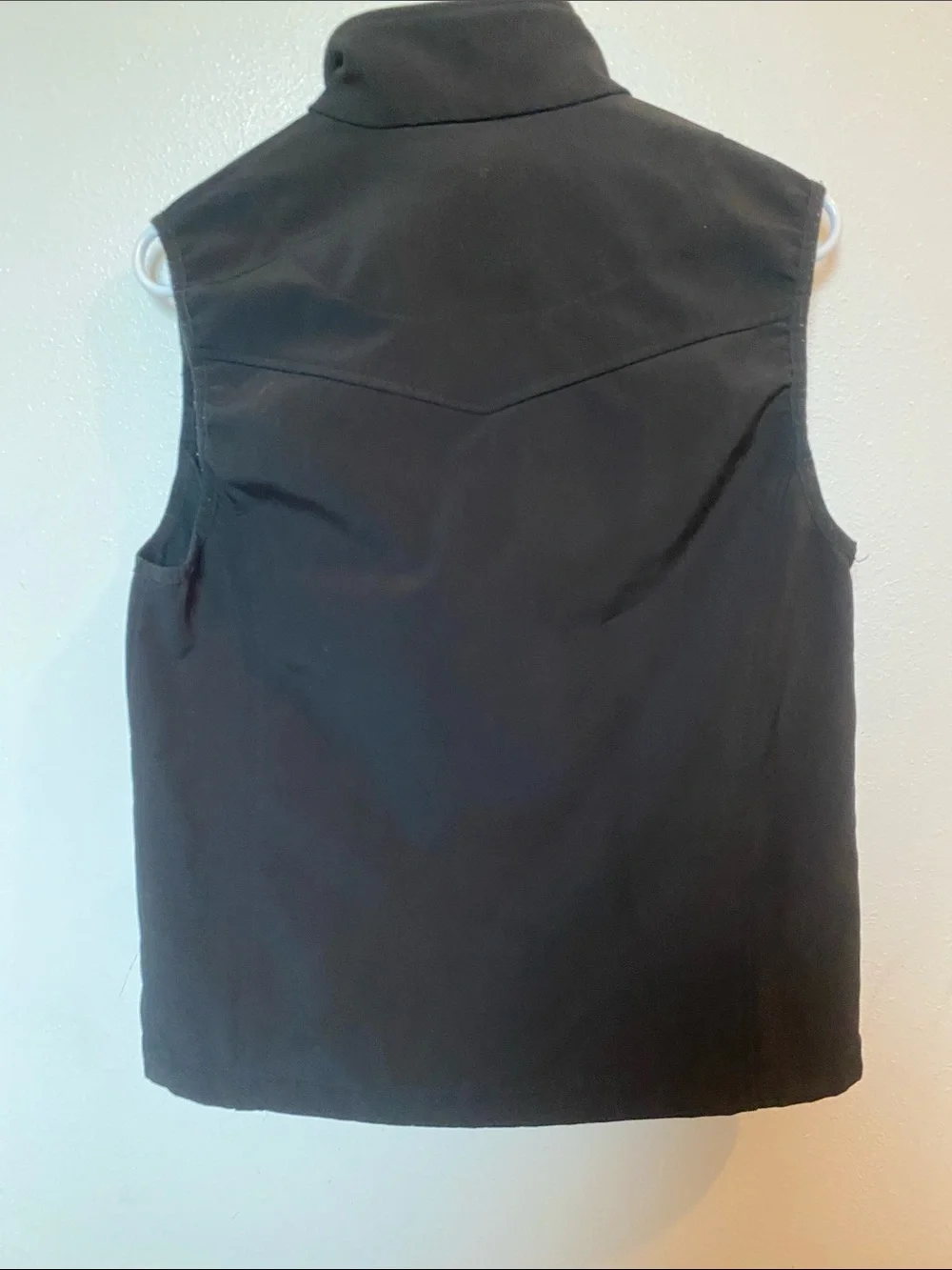 Wyoming Traders Men's Morgan Softshell Western Vest - Black, Size Small